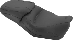 Vintage Touring 2-up Vinyl Seat Black