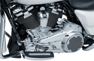 Precision® Lower Front Engine Cover Chrome, 1, nordicamoto.ro