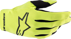 Alpinestars Radar sárga gyermek kesztyű