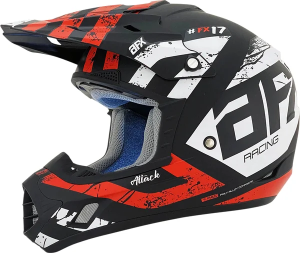 Fx-17 Attack Helmet Red M, 3, nordicamoto.ro