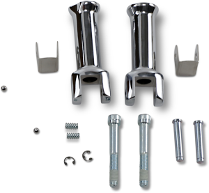 Passenger Footpeg Mount Kits Silver, 1, nordicamoto.ro