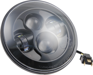 Headlight Black, 4, nordicamoto.ro
