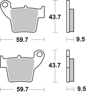 Cs Carbon Brake Pad, 3, nordicamoto.ro
