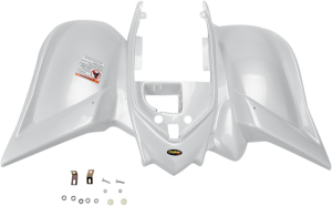 Fender Replacement Plastic White, 1, nordicamoto.ro