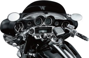Stereo Accent Black, Chrome, 3, nordicamoto.ro