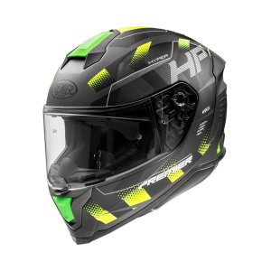 Casca Premier Hyper Carbon HP sisak – fekete/szürke/sárga, nordicamoto.ro