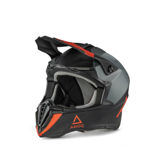 AMOQ Airframe Helmet Black/Gray/Red XS, 1, nordicamoto.ro