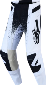 Alpinestars Techstar Swan fehér/fekete nadrág, 30-as méret, 1, nordicamoto.ro