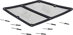 Hot Air Elimination Kit Black, 1, nordicamoto.ro