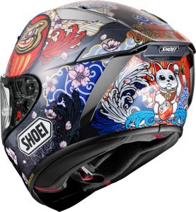 Casca integrala SHOEI X-SPR PRO Marquez Motegi5 TC-1 Negru/Albastru/Rosu XXL, 5, nordicamoto.ro