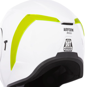 Icon Airform™ zöld, egy méretű hátsó sisakspoiler, 1, nordicamoto.ro
