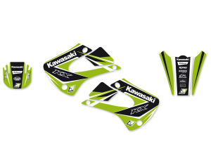 Dream 4 Graphics Kit Black, Green, White, 1, nordicamoto.ro
