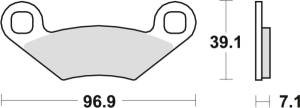 TRW organikus első/hátsó fékbetétek a következő modellekhez: POLARIS OUTLAW 450 (2008–2010), SPORTSMAN 500 (2008–), SPORTSMAN 600/700 (2002–2006), SPORTSMAN 800 (2005–2011) és RANGER 800 (2008–), nordicamoto.ro