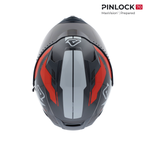 Acerbis X-Way Graphic narancssárga/szürke XL sisak, 4, nordicamoto.ro