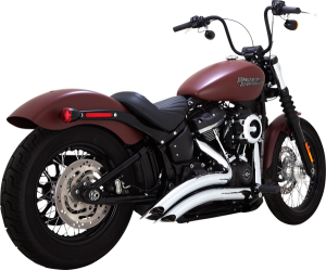 Big Radius Exhaust System Chrome, Mild Steel, 3, nordicamoto.ro