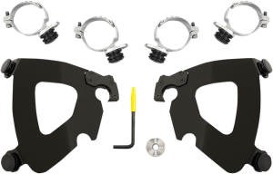 Gauntlet Fairing Trigger-lock Hardware Kit Black