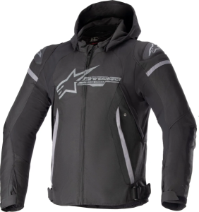 Alpinestars Zaca vízálló motoros dzseki, fekete/szürke