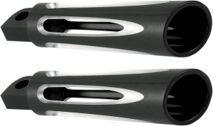 Ness-tech® Footpegs Black, Silver, 1, nordicamoto.ro