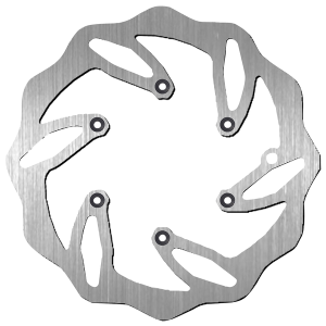 Brake Rotor Round Silver