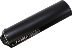 5 Stage Slip-on Muffler Black, Brushed, Cerakote®