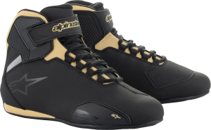 Alpinestars Stella Sektor női csizma, fekete/pezsgőszínű
