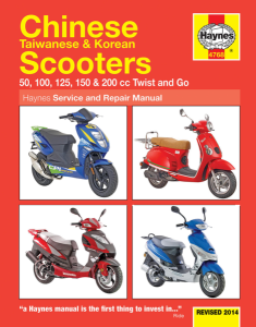 Service Manual For Scooter