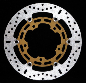 X-series Brake Rotor Gold, Stainless Steel