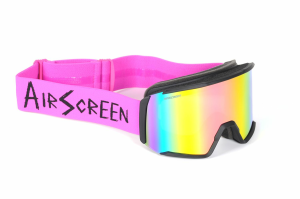 SLASH 03 Neon Pink motoros síszemüveg