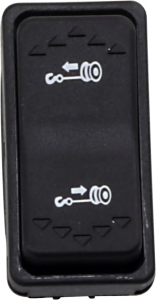 Aggro Winch Rockerswitch fekete 