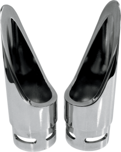 Family Jewel Exhaust Tip Chrome, 2, nordicamoto.ro