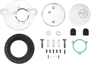 Air Cleaner Kit Silver, 3, nordicamoto.ro