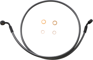 Karbonfibr Ez-align Brake Line Silver, Carbon Fiber, Karbonfibr