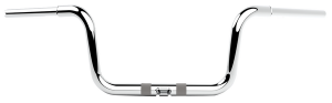 Twin Round Handlebar Silver, 1, nordicamoto.ro