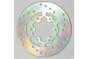 Round Hpsr Solid Brake Rotor Gold, Zinc