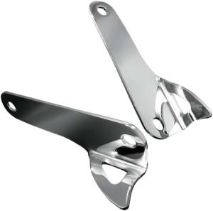 Custom Tie-down Brackets Chrome