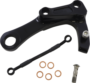 Caliper Bracket Black, Anodized, 1, nordicamoto.ro