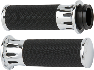 Fusion Deep Cut Grips Black, 1, nordicamoto.ro