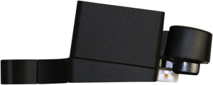 Gauge Relocation Bracket Satin Black, 1, nordicamoto.ro