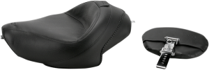 Wide Solo Seat With Removable Backrest Black, 2, nordicamoto.ro