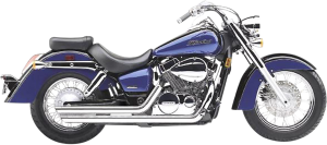 Streetrod Slashdown Exhaust System Chrome