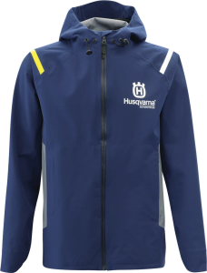 Husqvarna Team Hardshell Blue S kabát, 4, nordicamoto.ro