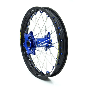 Elite Mx-en kerékpárfelni, ezüst küllők, fekete, kék, ezüst, 1, nordicamoto.ro