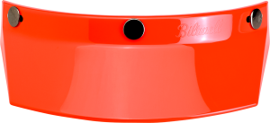 3-snap Moto Helmet Visor Orange ONE SIZE, 4, nordicamoto.ro
