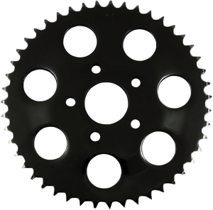 Rear Wheel Sprocket Black, Gloss
