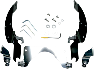 Fats/slim Windshield Trigger-lock Complete Mount Kit Black