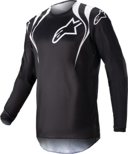 Tricou Alpinestars Fluid Narin Black/White XL, 3, nordicamoto.ro