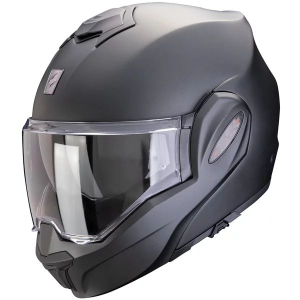 SCORPION EXO-TECH EVO PRO SOLID XL moduláris, hátrafelé nyitható sisak, világosszürke, 1, nordicamoto.ro