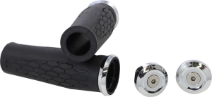 Hex Grips Silver, 2, nordicamoto.ro