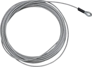 Aggro Winch Rope Silver, 1, nordicamoto.ro