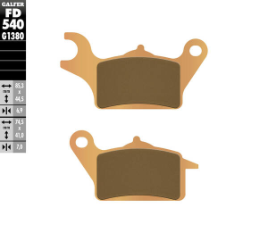 Hh Sintered Brake Pads